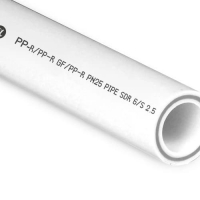 Труба полипропиленовая PPR/GF/PPR 20х3,4 PN25 белая 4м SDR6 РТП
