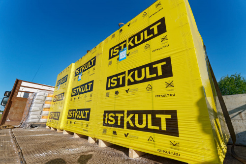 Газобетонные блоки Istkult Егорьевск D500 625х500х250 стеновые