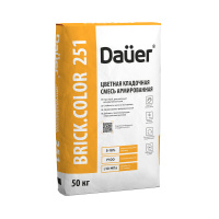 Цветная кладочная смесь армированная Dauer BRICK.COLOR 251 слоновая кость 50 кг
