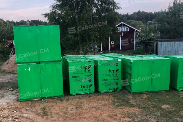 Пеноблоки стеновые Poritep Коломна 625х200х400, D600