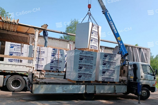 Газосиликатные блоки Могилевский КСИ D600 625х400х200 стеновые