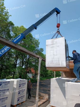 Газобетонные блоки Могилевский КСИ D400 600х100х250 перегородочные